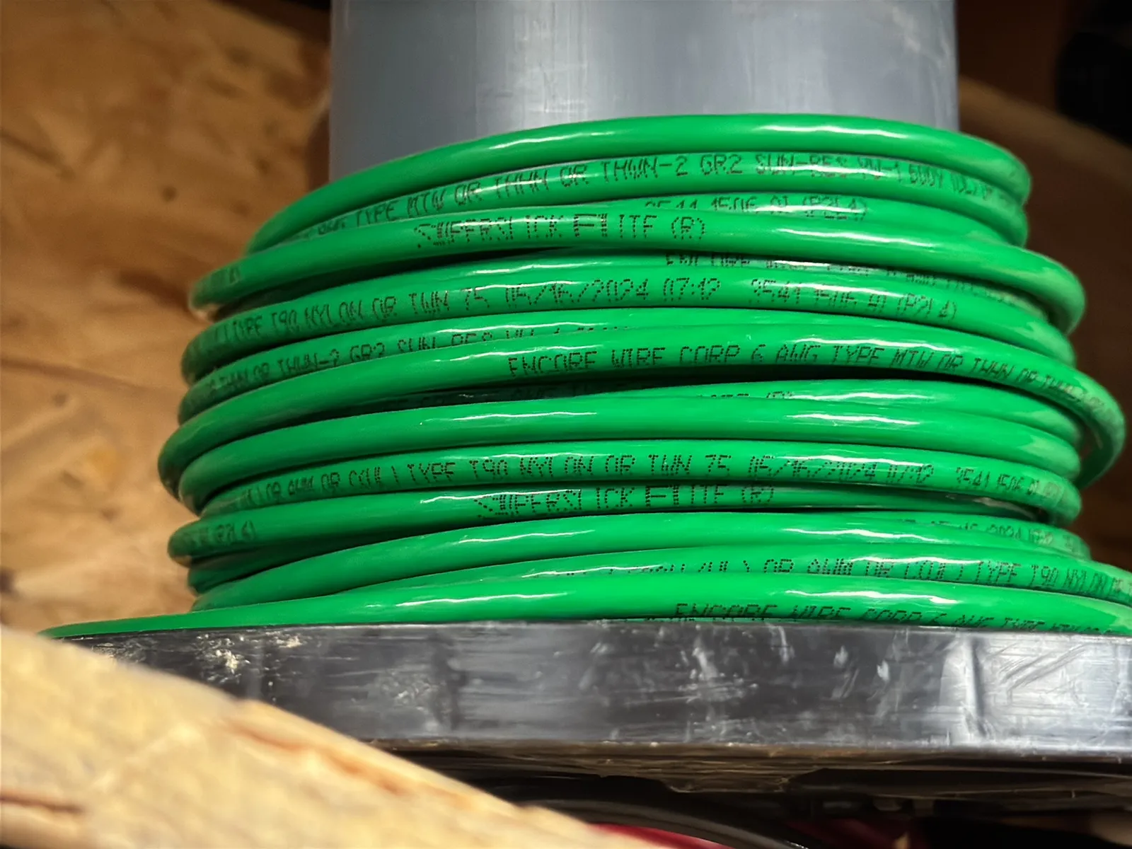 Contents Of (1) Shelf: Assorted Wire, photo 6 of 11