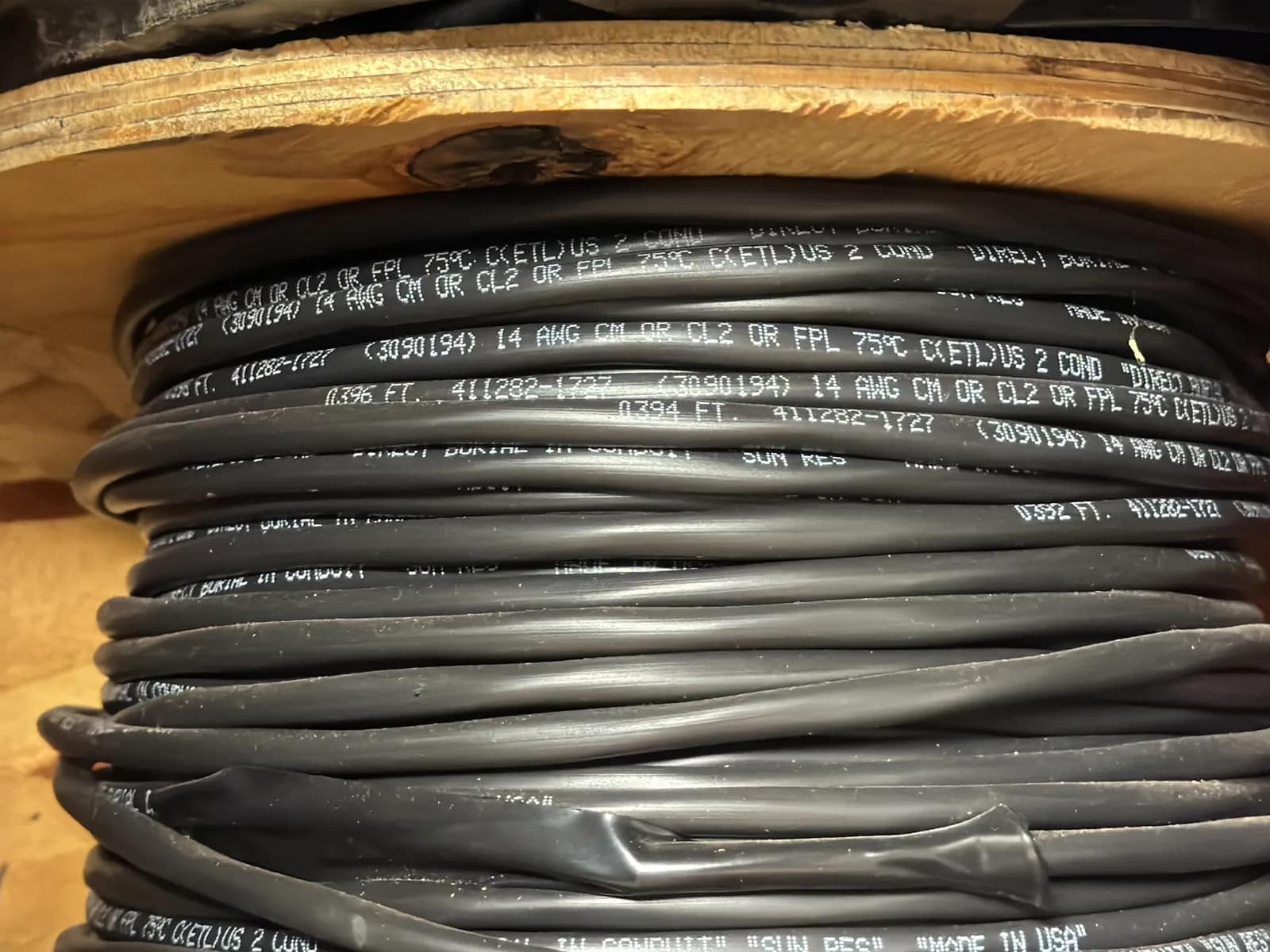Contents Of (1) Shelf: Assorted Wire, photo 3 of 11