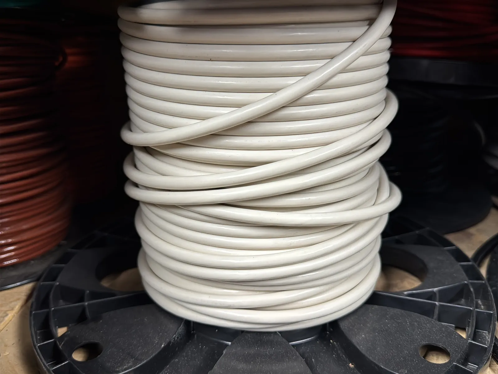 Contents Of (1) Shelf: (10) Spools of Assorted Wire, photo 2 of 11