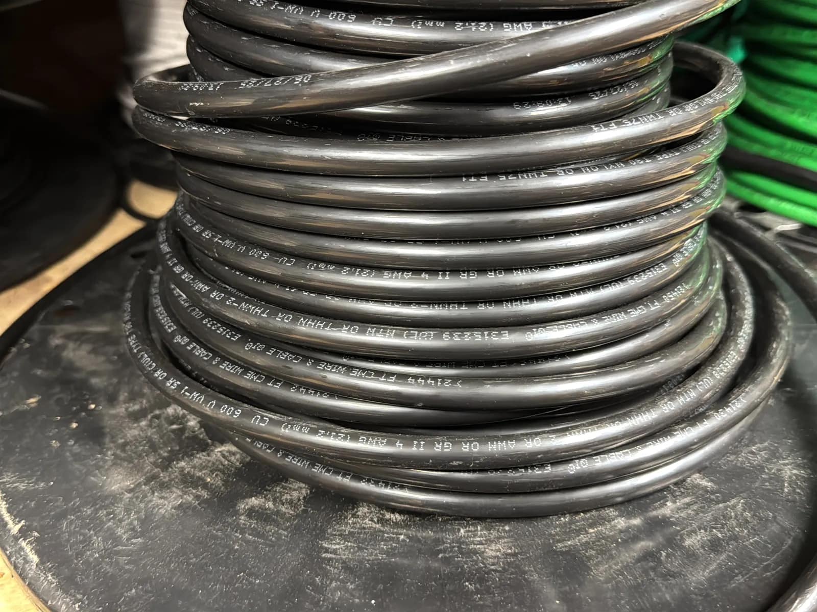 Contents Of (1) Shelf: (10) Spools of Assorted Wire, photo 3 of 11