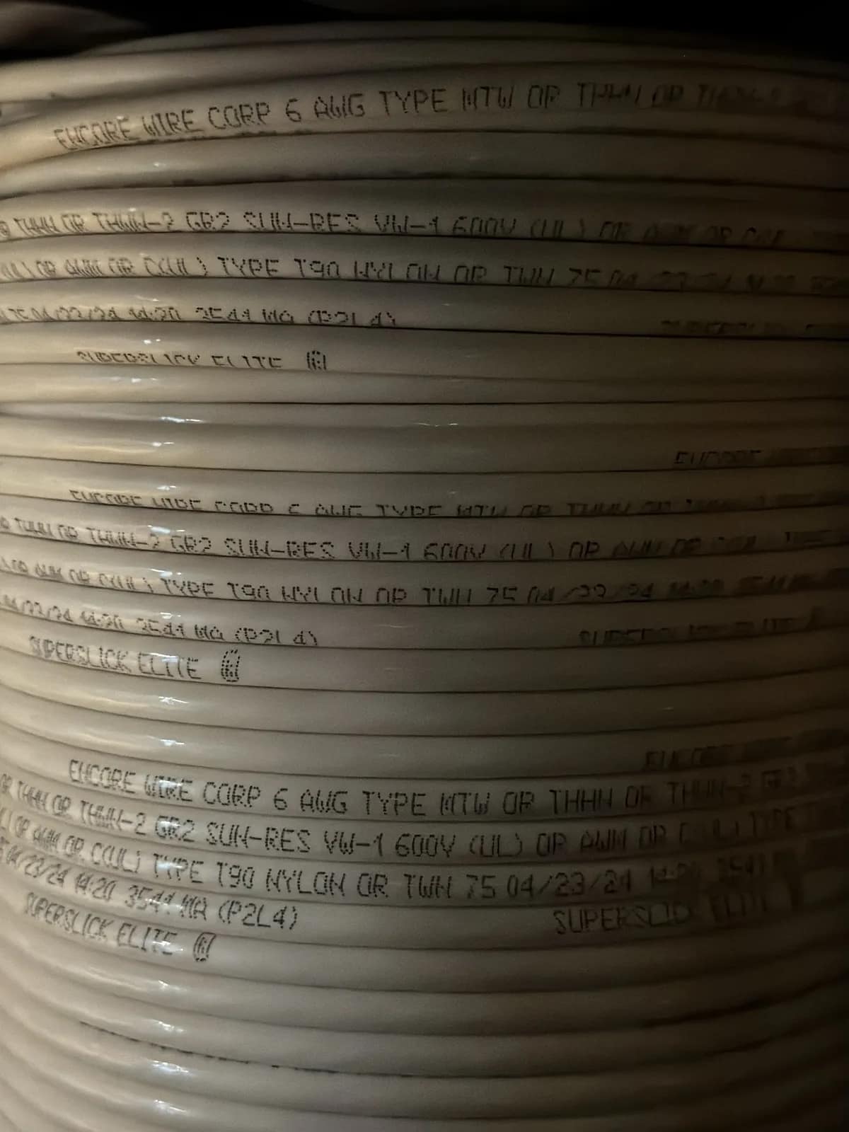 Contents Of (1) Shelf: Assorted Wire, photo 9 of 11