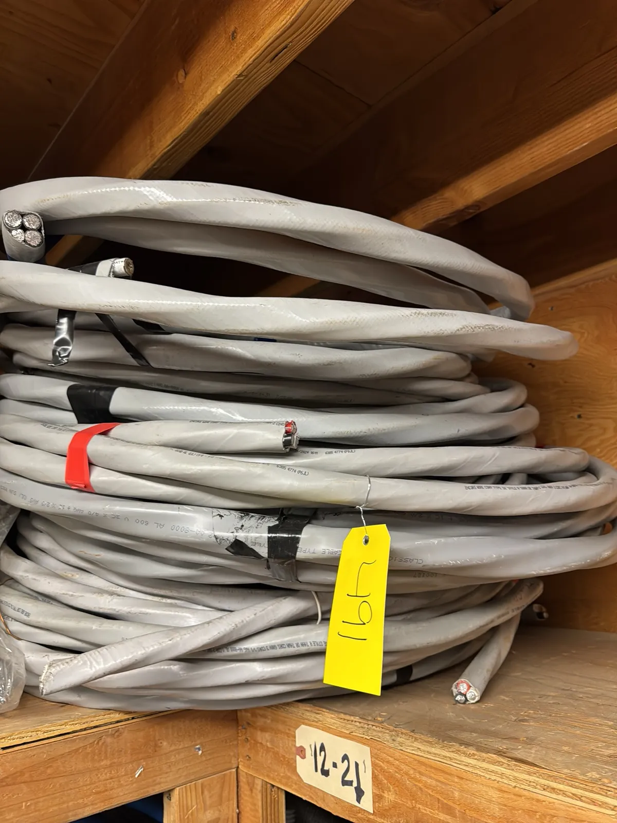 Contents Of (1) Shelf: Assorted Wire, photo 9 of 9