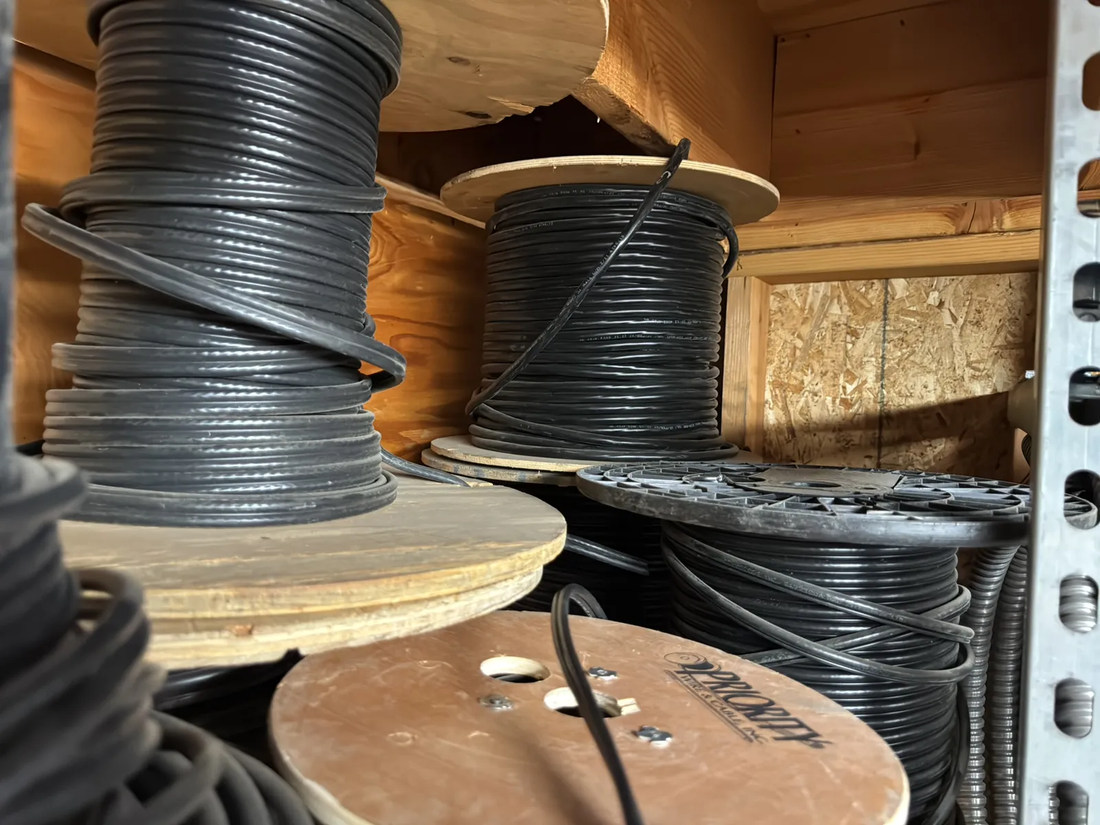 Contents Of (1) Shelf: Assorted Wire, photo 9 of 9