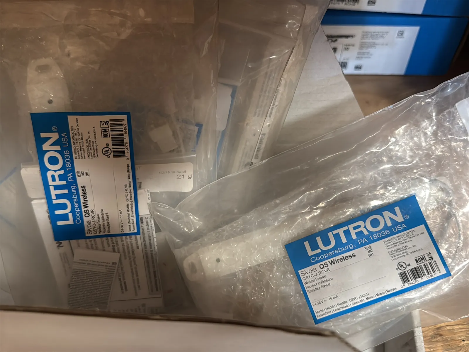 Contents Of (1) Shelf: Assorted Lutron Accessories, Power Modules, Switches, Wireless And More, photo 10 of 11