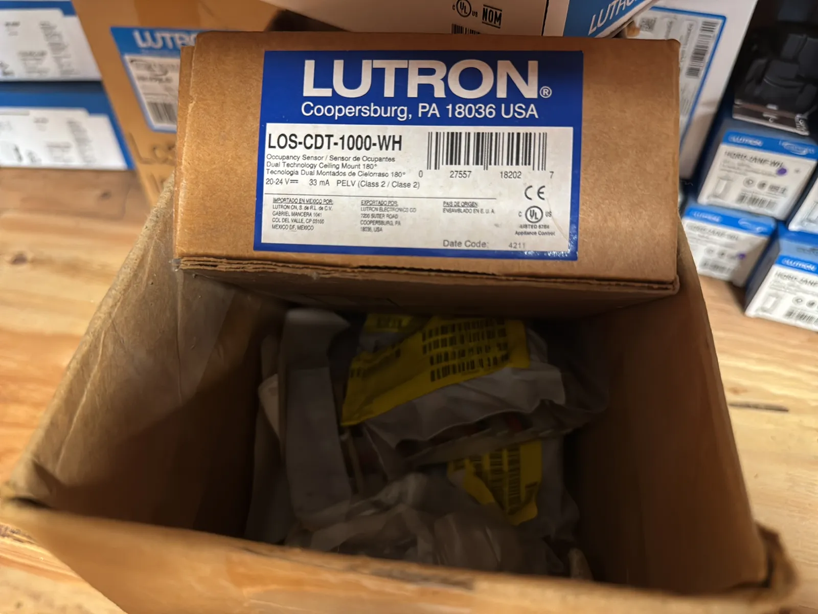Contents Of (1) Shelf: Assorted Lutron Accessories, Landing Boards, Dimming Modules, Switches And More, photo 7 of 10