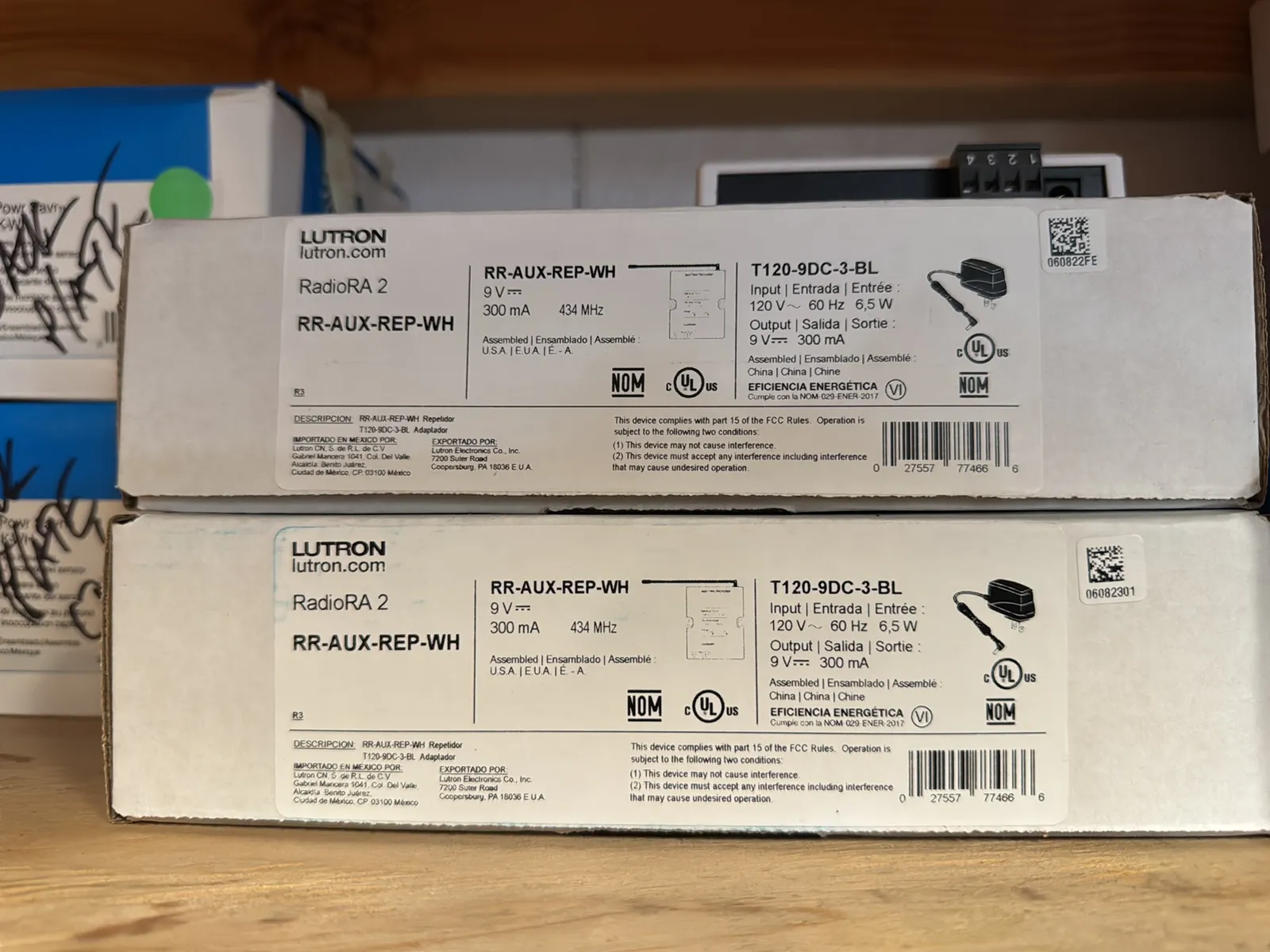 Contents Of (1) Shelf: Assorted Lutron Accessories, Power Modules, photo 4 of 9