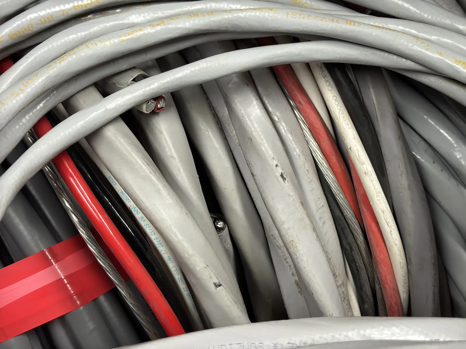 Contents Of (1) Shelf: Assorted Wire, photo 6 of 13