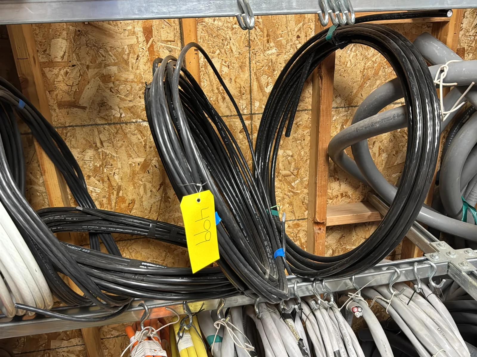 Contents Of (1) Shelf: Assorted Wire, photo 3 of 15