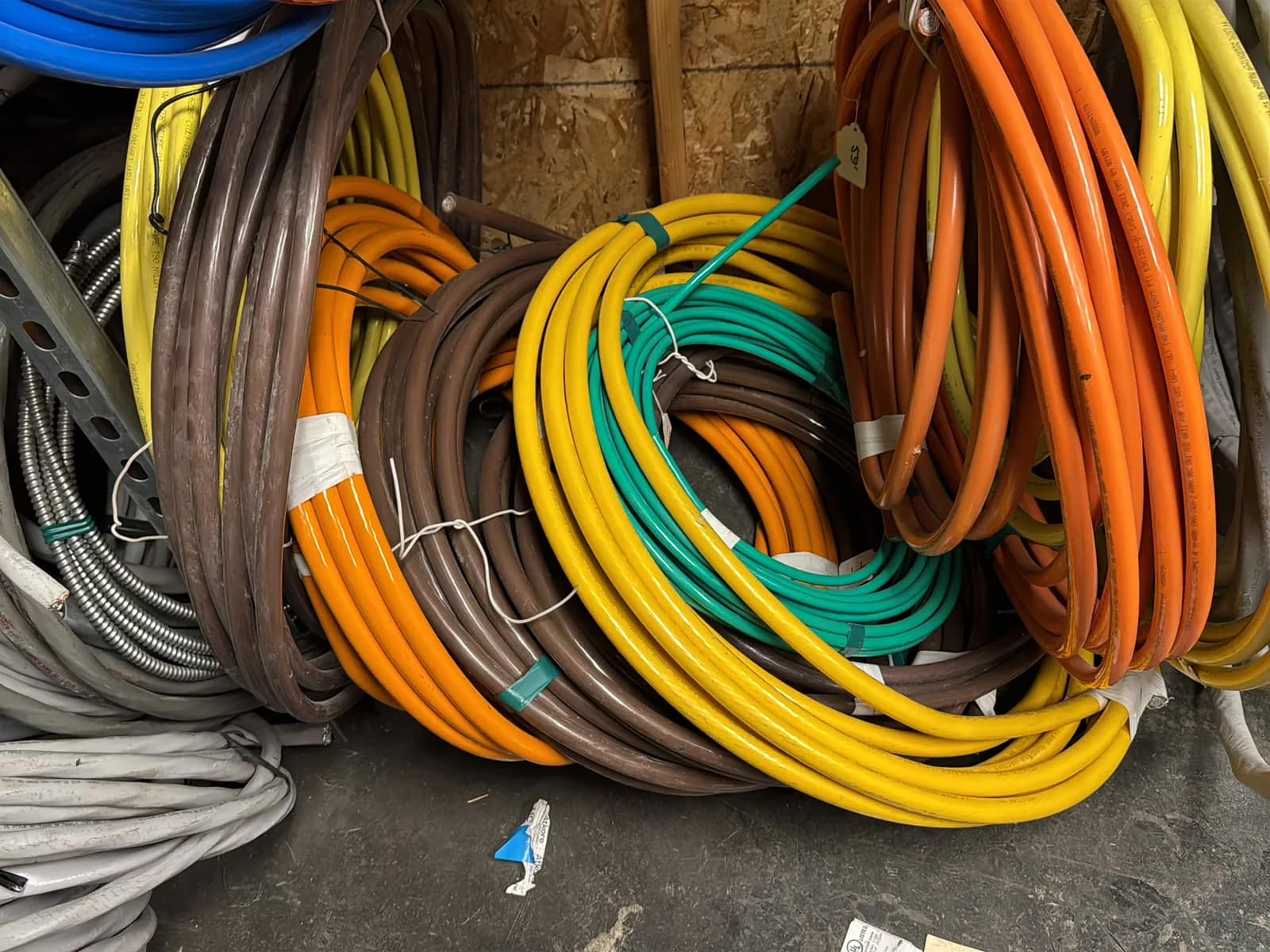 Contents Of (1) Shelf: Assorted Wire, photo 5 of 15