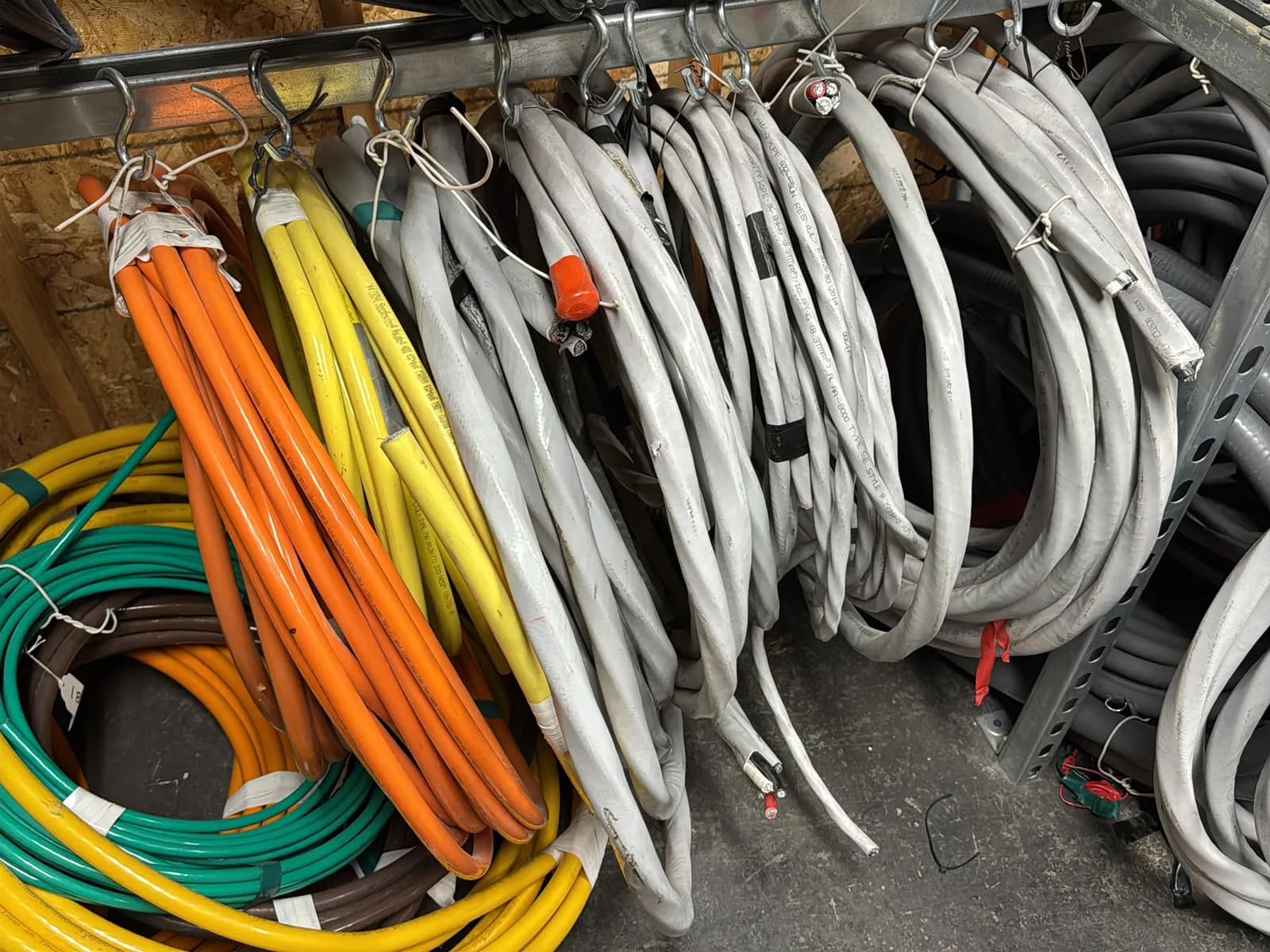 Contents Of (1) Shelf: Assorted Wire, photo 4 of 15