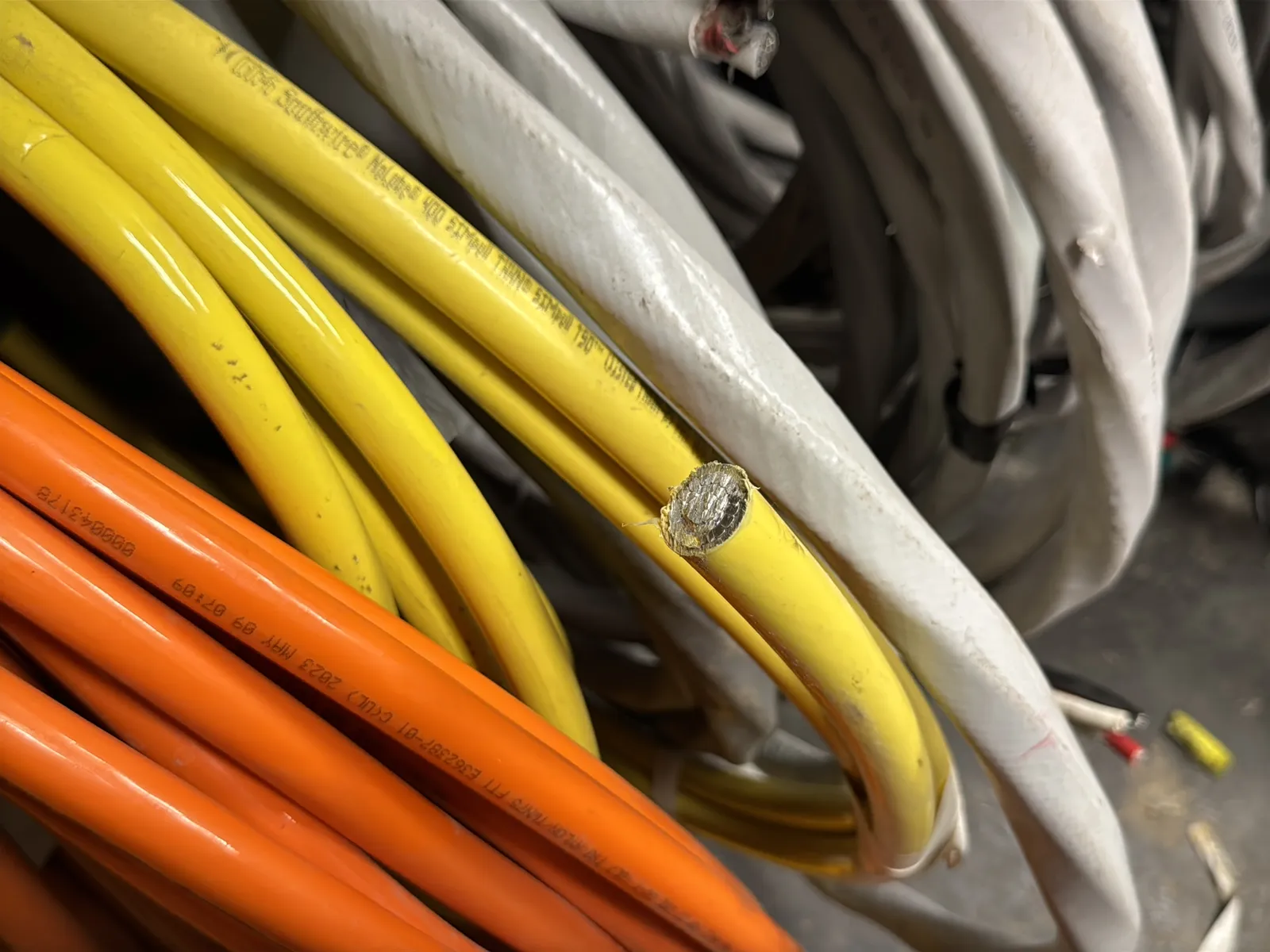 Contents Of (1) Shelf: Assorted Wire, photo 6 of 15