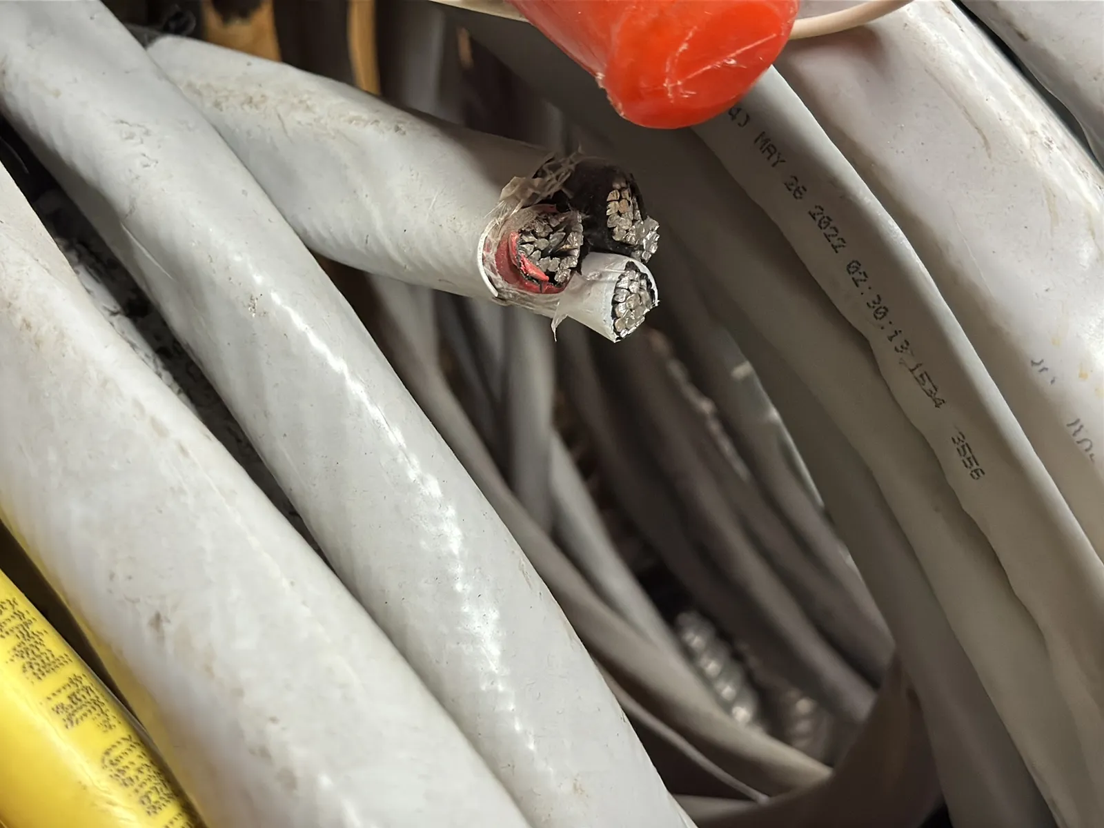 Contents Of (1) Shelf: Assorted Wire, photo 7 of 15