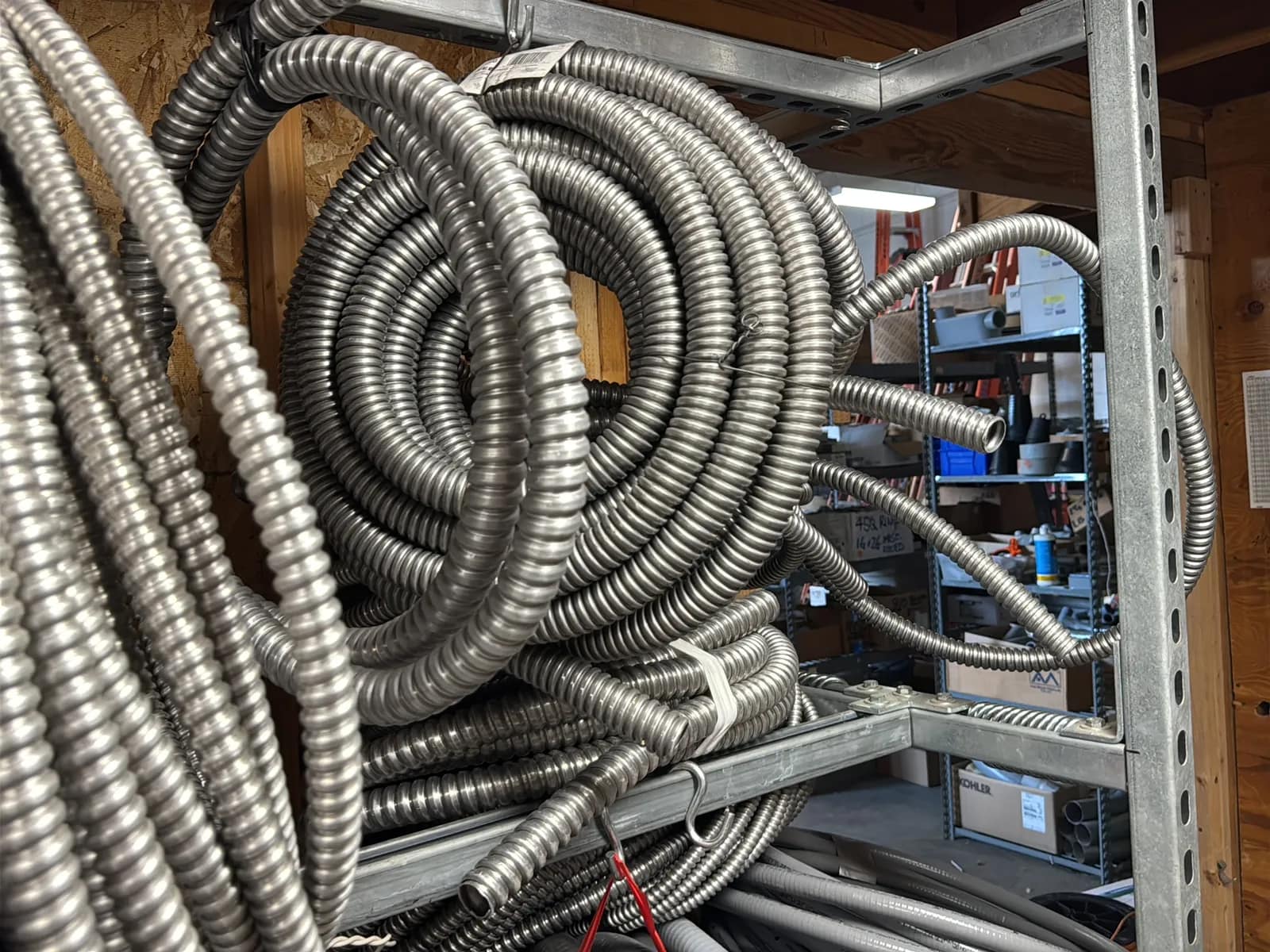 Contents Of (1) Shelf: Assorted Conduit, photo 8 of 9