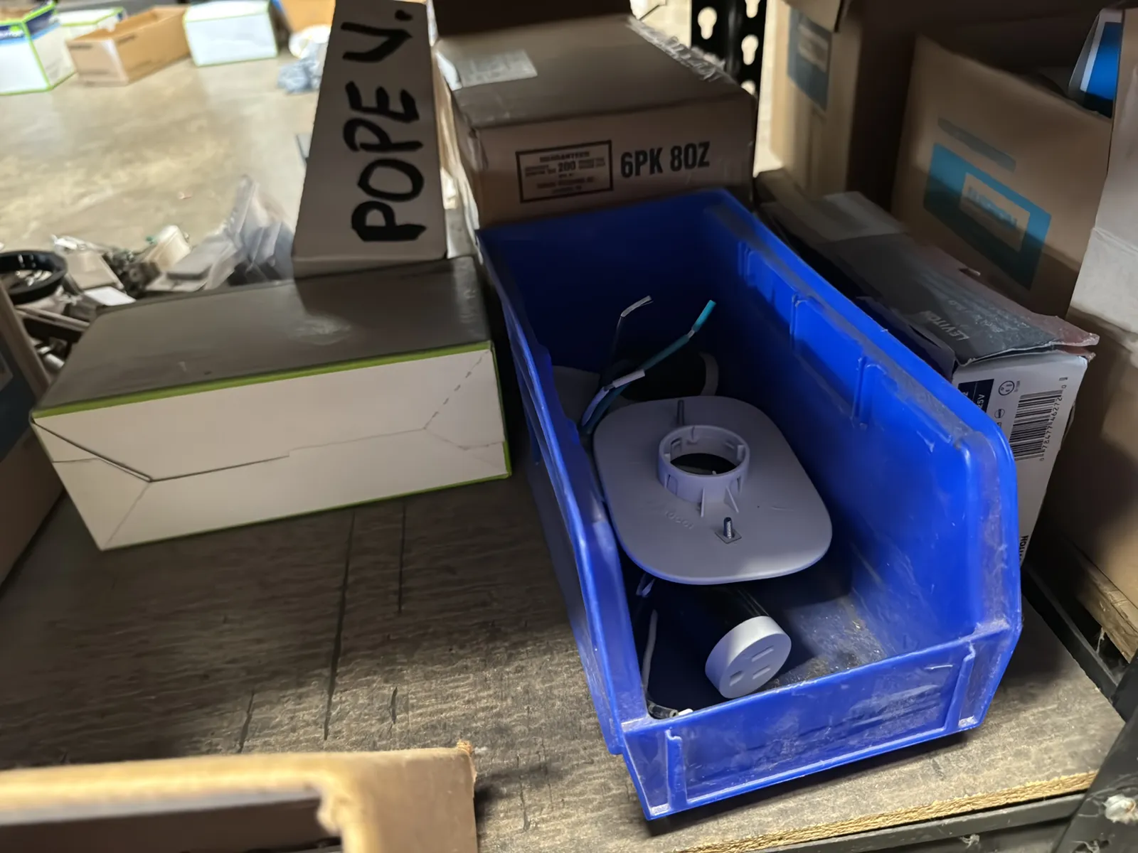 Contents Of (1) Shelf: Hubbell Electrical Hardware , Lutron Switches And More, photo 6 of 12