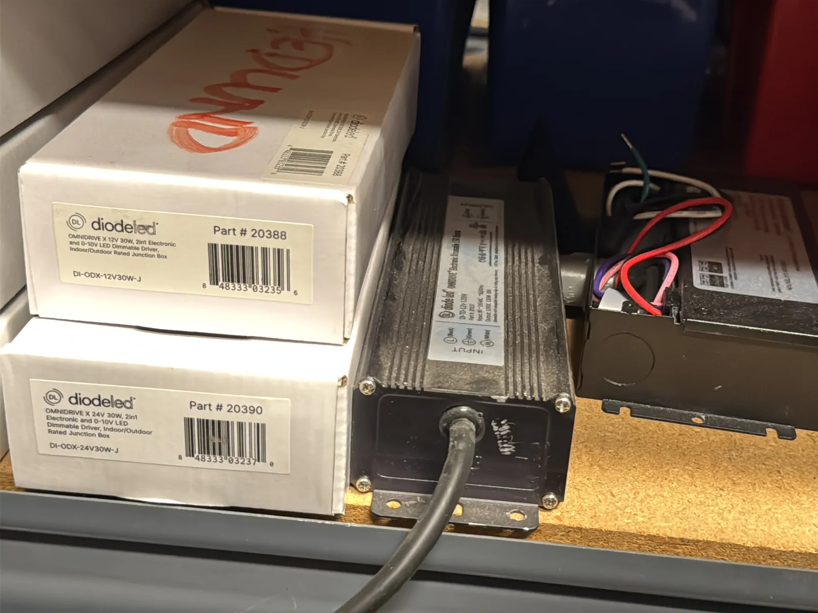 Contents Of (1) Shelf: Assorted Electrical Supply, Strut Strap Hardware And More, photo 11 of 13