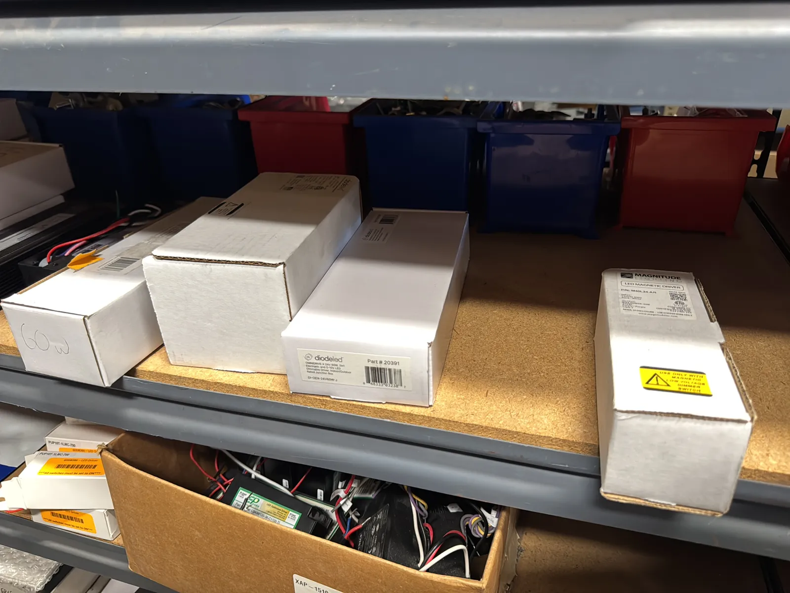 Contents Of (1) Shelf: Assorted Electrical Supply, Strut Strap Hardware And More, photo 6 of 13