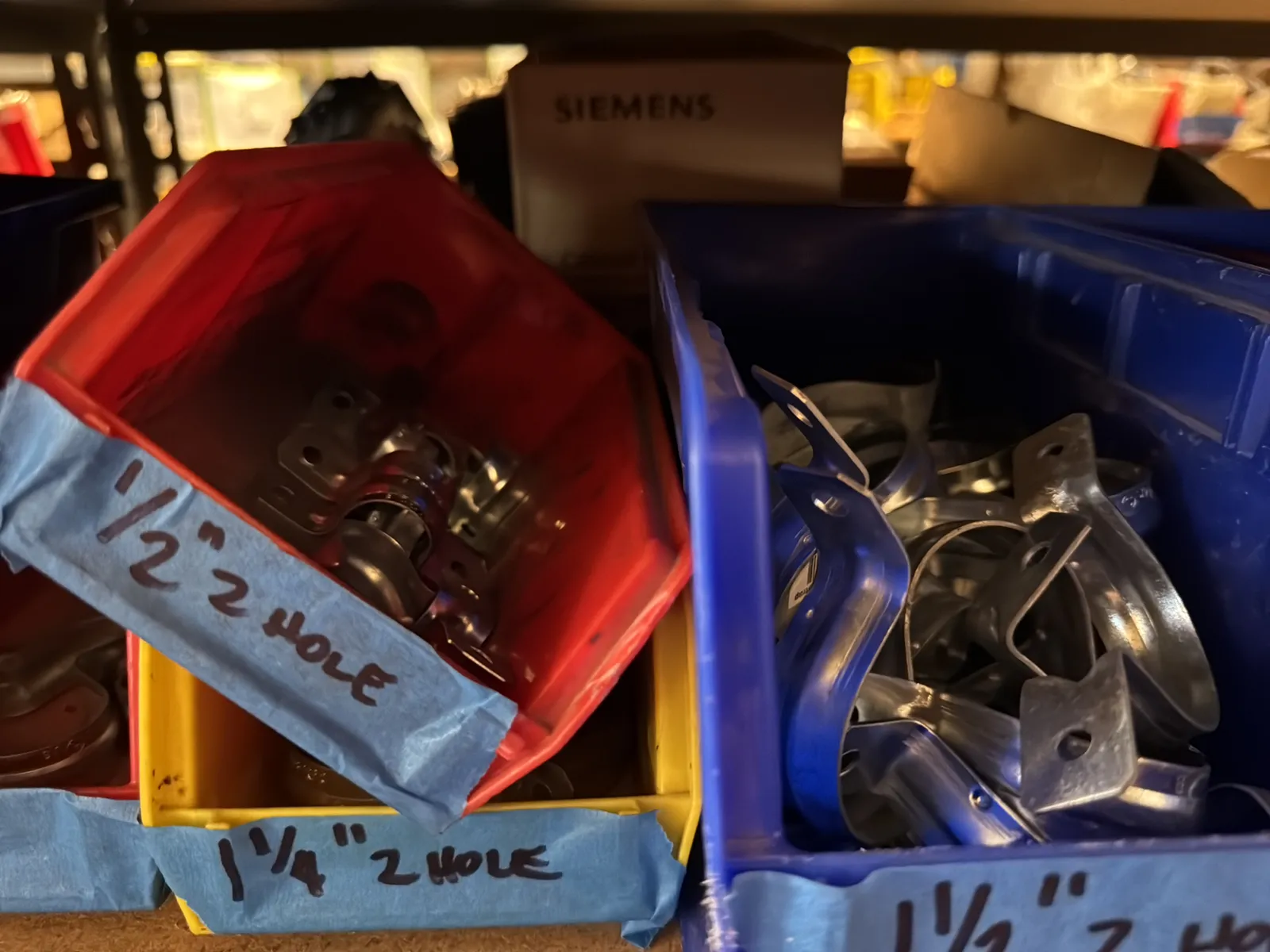 Contents Of (1) Shelf: Assorted Electrical Supply, Conduit Hardware And More, photo 3 of 11