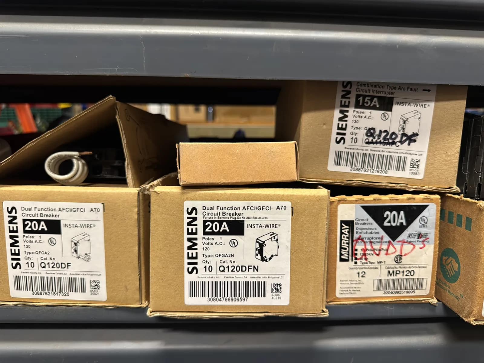 Contents Of (1) Shelf: Assorted Electrical Supply, Conduit Hardware And More, photo 9 of 11