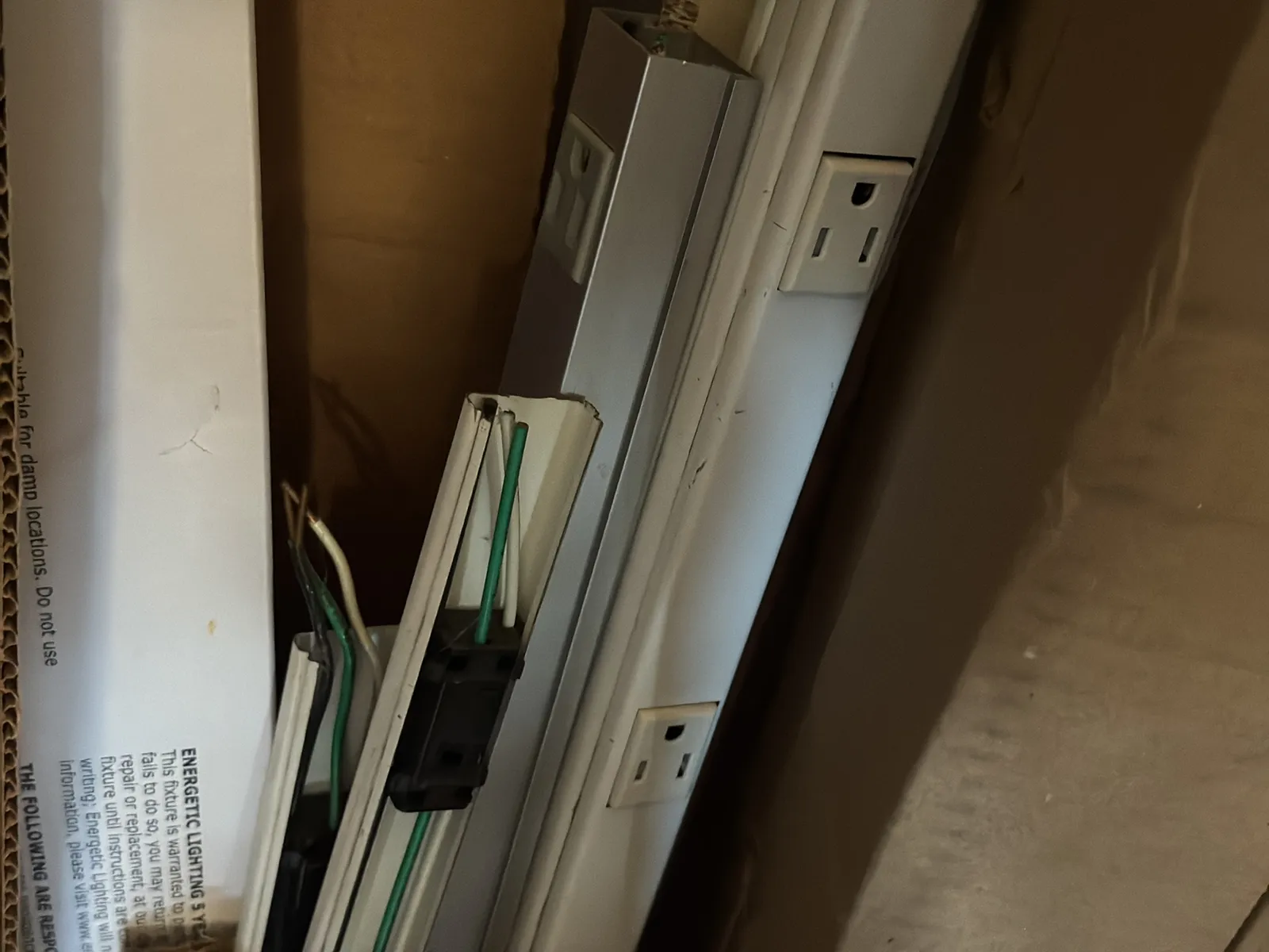 Contents Of Corner: Power Strips, Eaton Connectors, Strip Lighting And More, photo 5 of 12