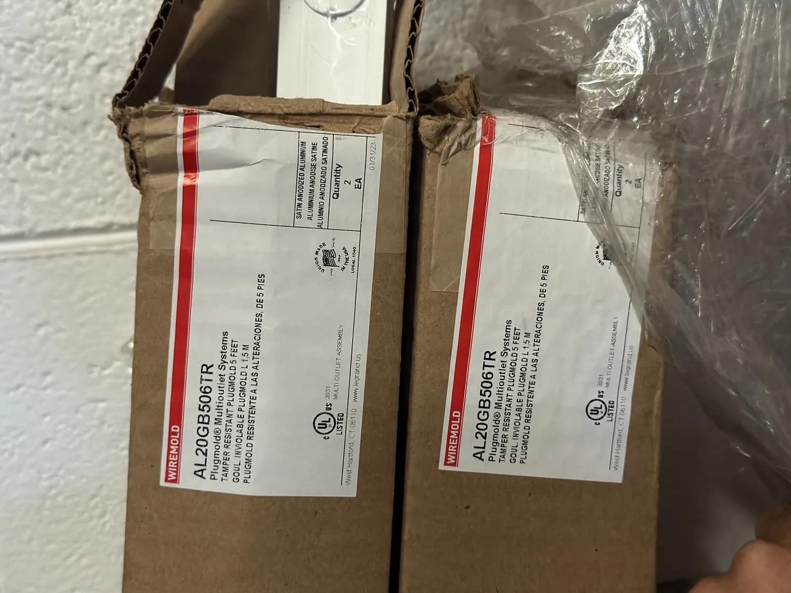 Contents Of Corner: Power Strips, Eaton Connectors, Strip Lighting And More, photo 4 of 12