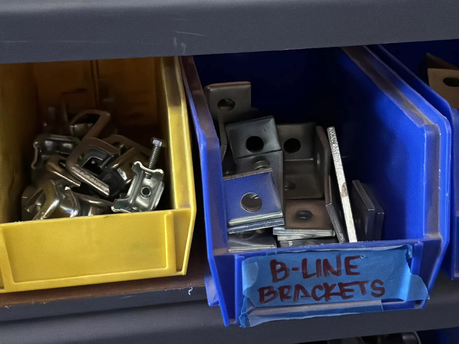Contents Of (1) Shelf: Assorted Electrical Supply, Nuts And Brackets, Assorted Hardware And More, photo 5 of 10
