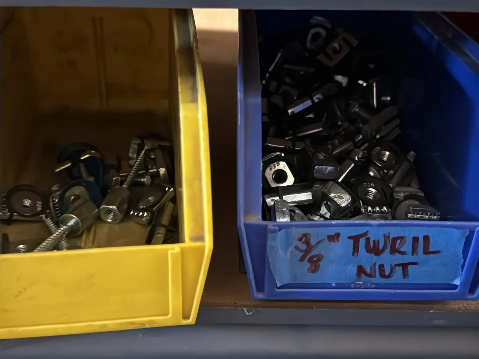 Contents Of (1) Shelf: Assorted Electrical Supply, Nuts And Brackets, Assorted Hardware And More, photo 2 of 10