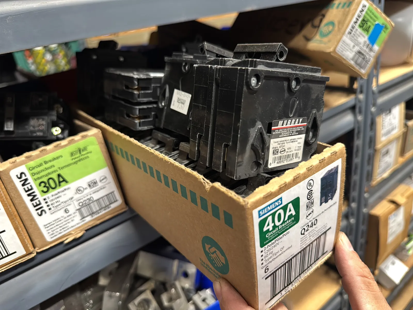 Contents Of (1) Shelf: Assorted Electrical Supply, Conduit Hardware And More, photo 9 of 13