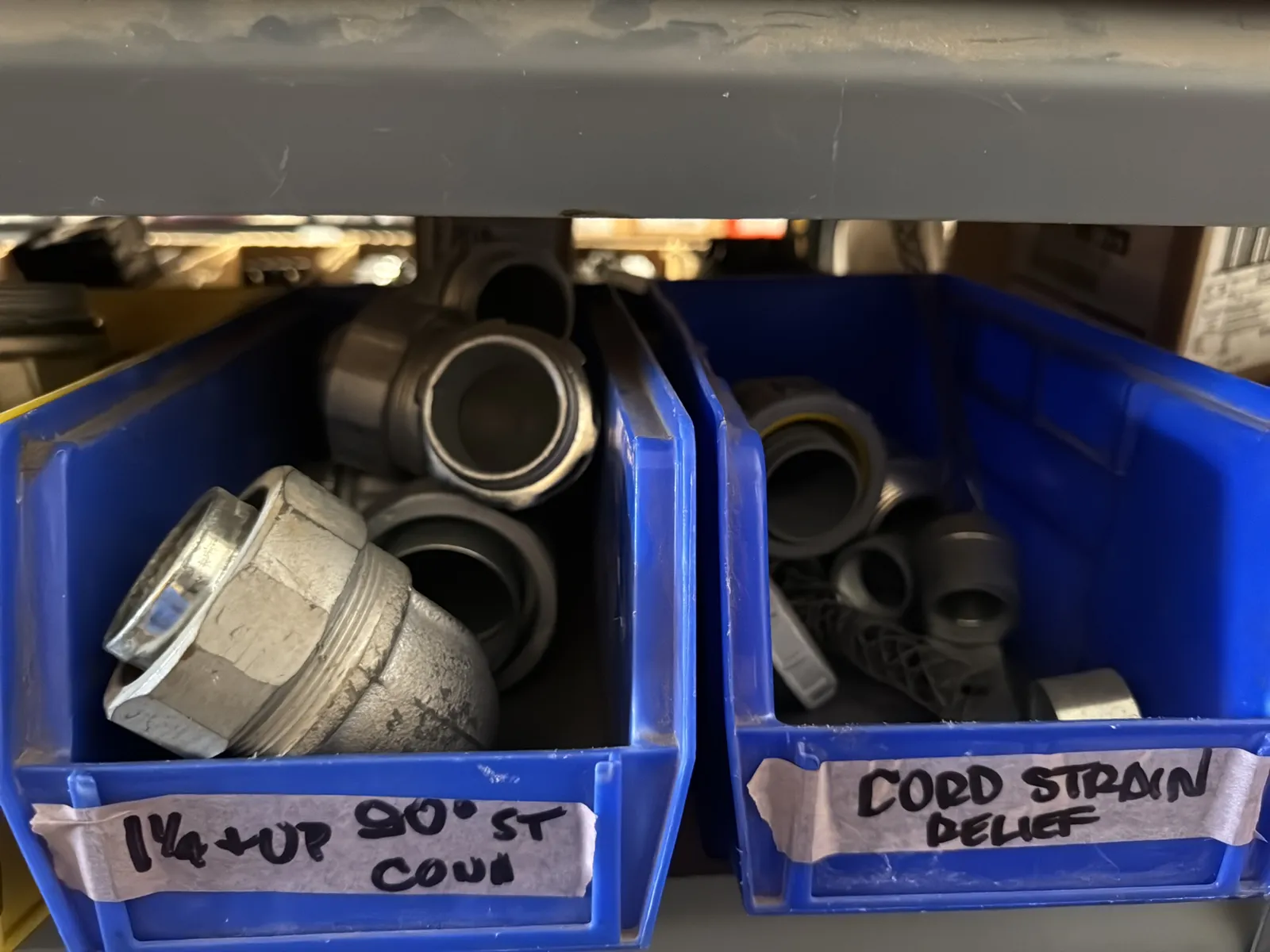Contents Of (1) Shelf: Assorted Electrical Supply, Conduit Hardware And More, photo 5 of 13