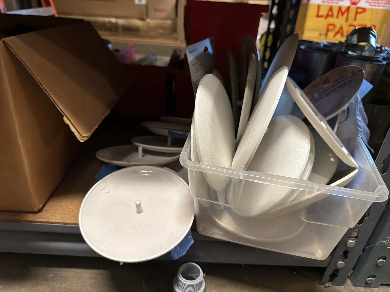 Contents Of (1) Shelf: Assorted Electrical Supply, Conduit Hardware, Pipe Nipples And More, photo 7 of 11