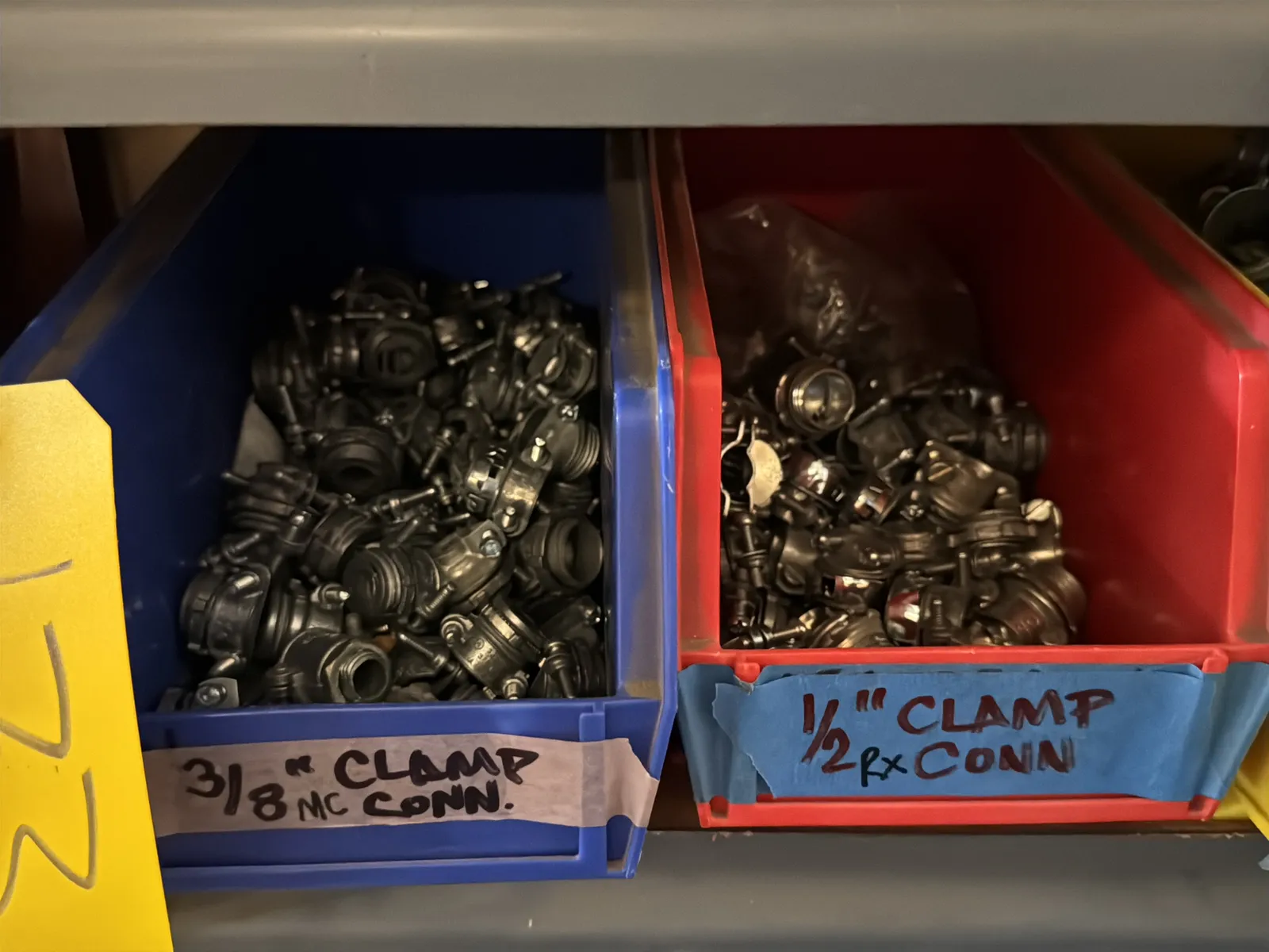 Contents Of (1) Shelf: Assorted Electrical Supply, Conduit Hardware And More, photo 2 of 10