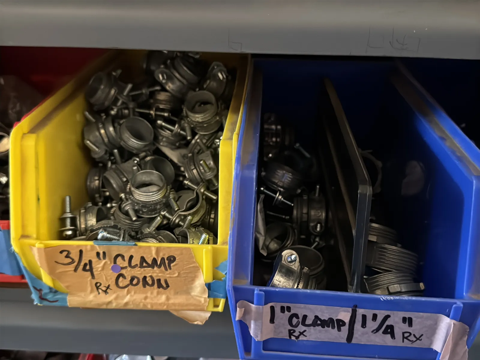 Contents Of (1) Shelf: Assorted Electrical Supply, Conduit Hardware And More, photo 3 of 10