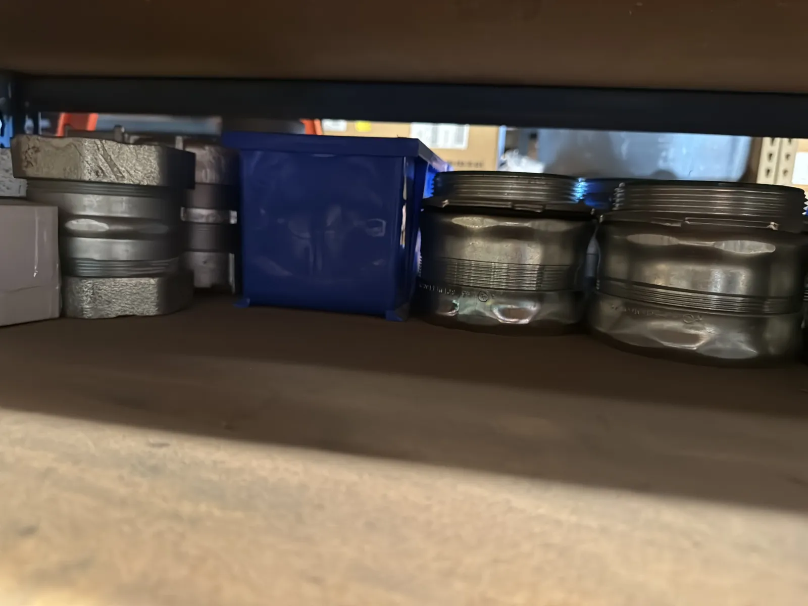 Contents Of (1) Shelf: Assorted Electrical Supply, Conduit Hardware And More, photo 7 of 9