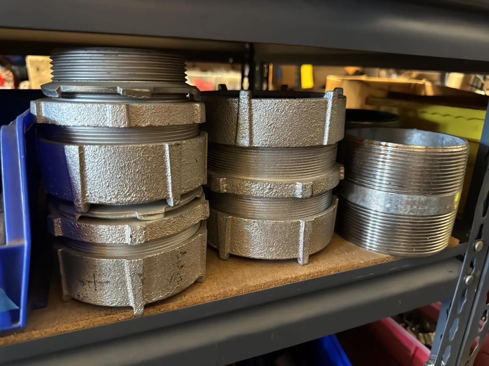 Contents Of (1) Shelf: Assorted Electrical Supply, Conduit Hardware And More, photo 5 of 9