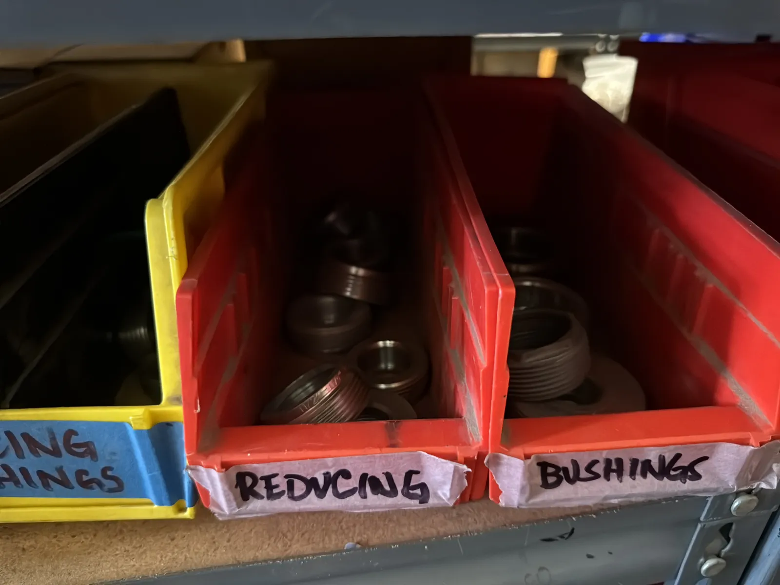 Contents Of (1) Shelf: Assorted Electrical Supply, Coupling Hardware And More, photo 6 of 10