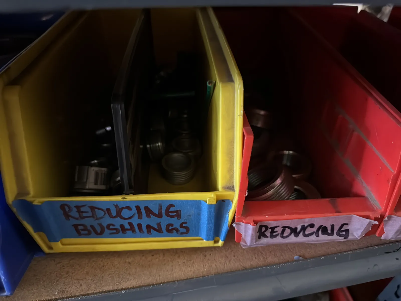 Contents Of (1) Shelf: Assorted Electrical Supply, Coupling Hardware And More, photo 5 of 10