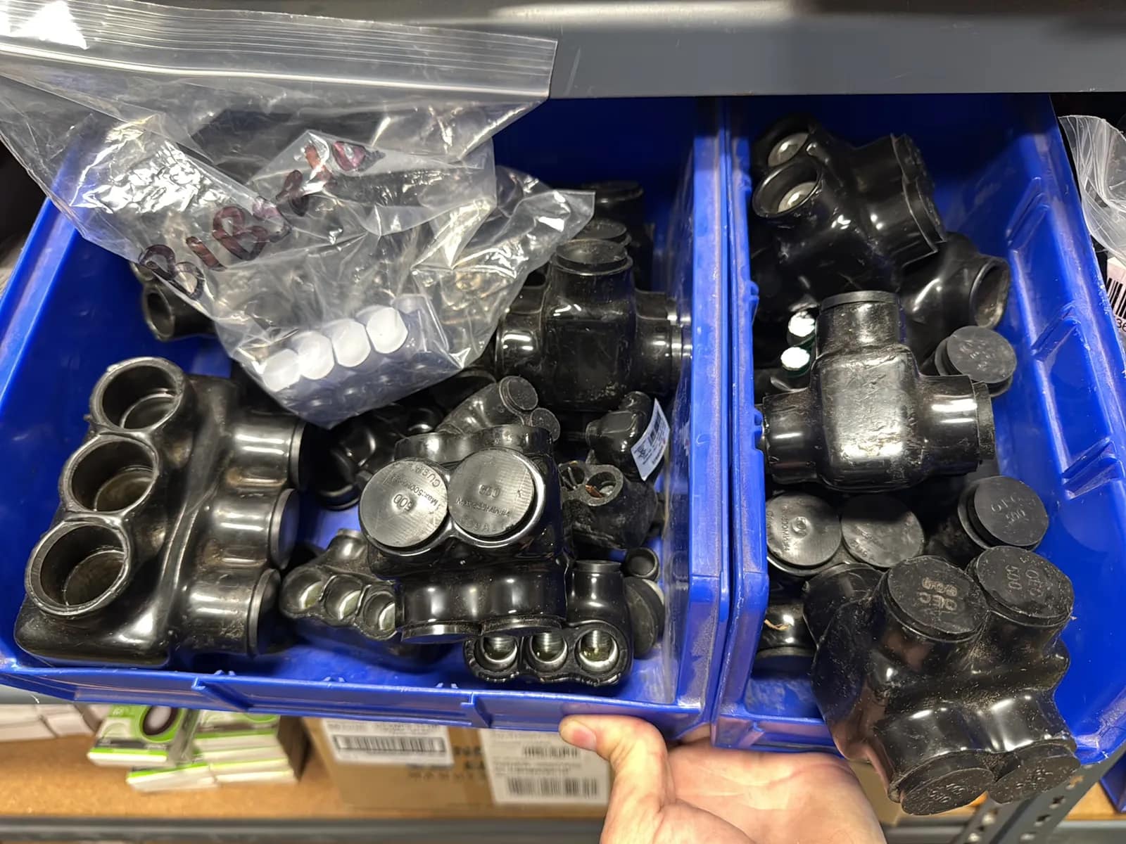 Contents Of (1) Shelf: Assorted Electrical Supply, Conduit Hardware And More, photo 8 of 11