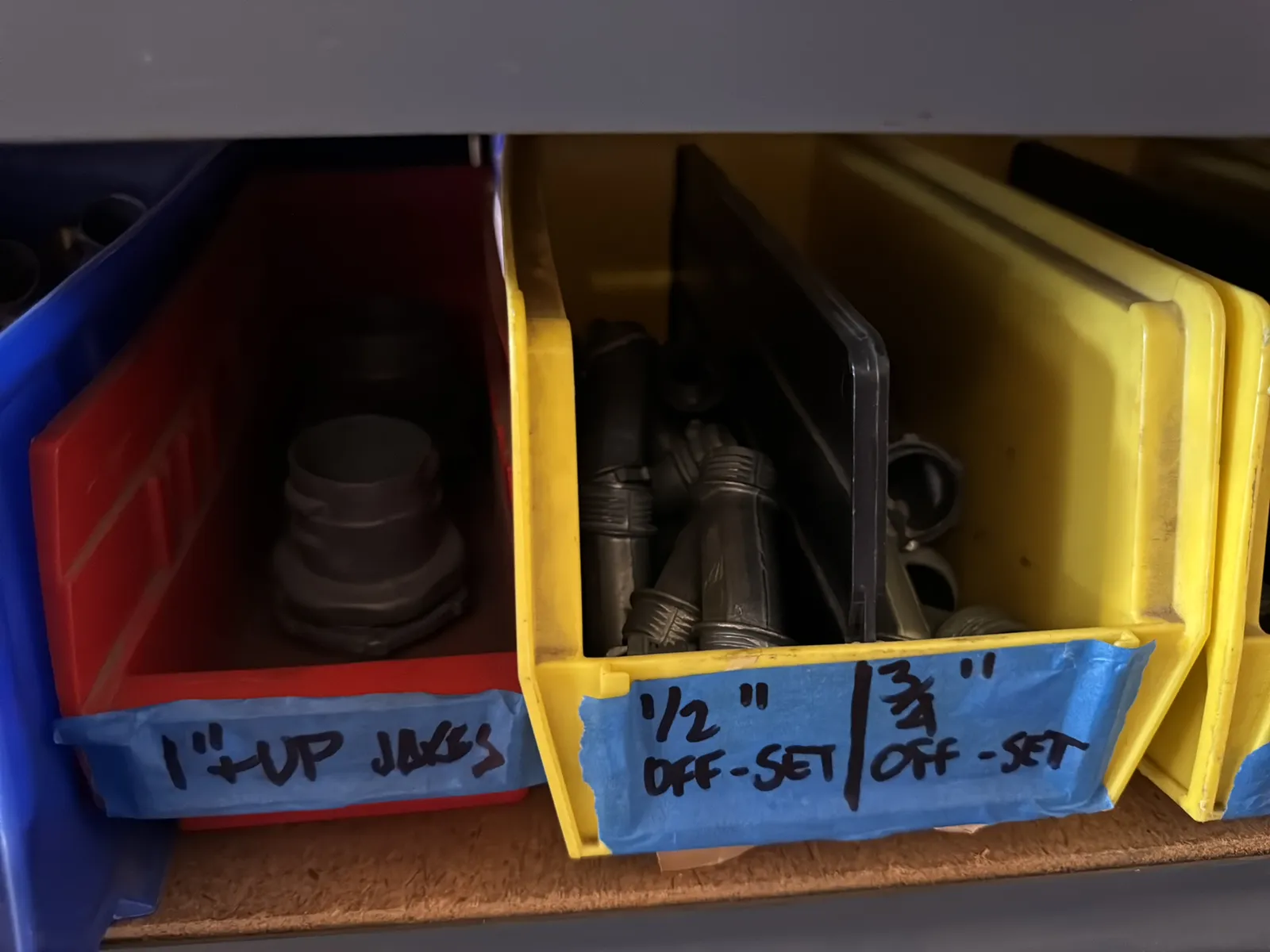 Contents Of (1) Shelf: Assorted Electrical Supply, Conduit Hardware And More, photo 4 of 11