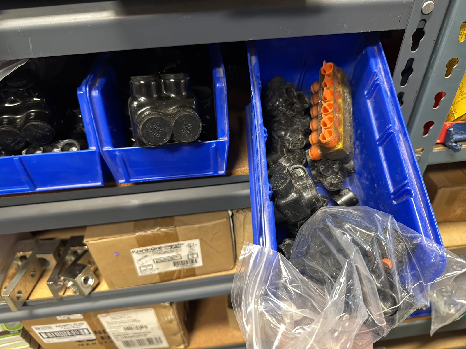 Contents Of (1) Shelf: Assorted Electrical Supply, Conduit Hardware And More, photo 7 of 11