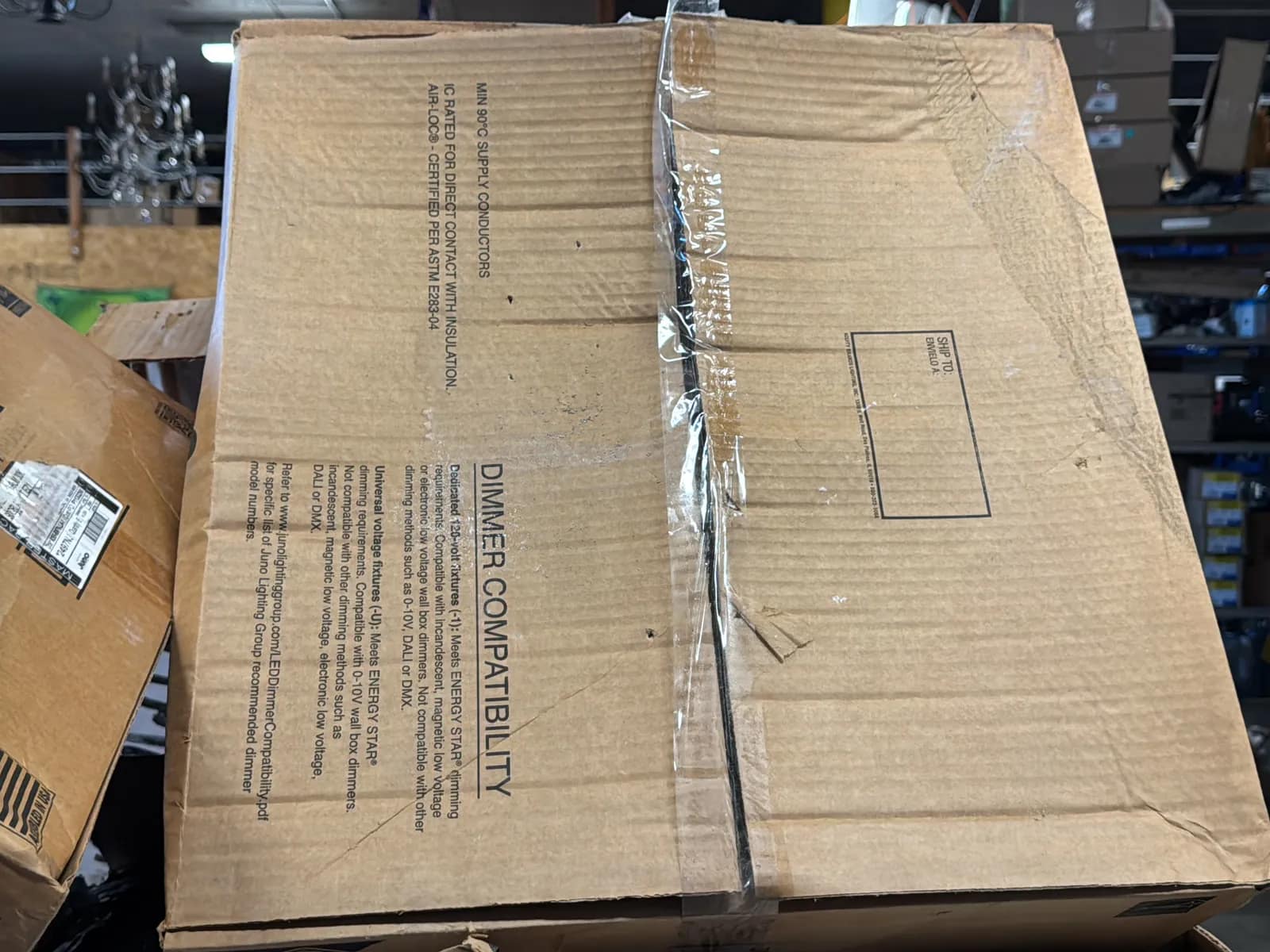 Contents Of Pallet: 400A Meter Load Centers, LED Downlights, And 2” Light Housings, photo 11 of 11