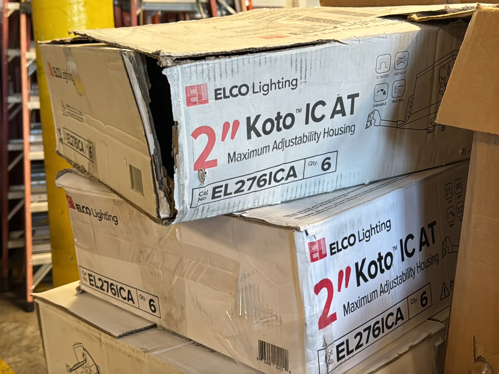 Contents Of Pallet: 400A Meter Load Centers, LED Downlights, And 2” Light Housings, photo 6 of 11