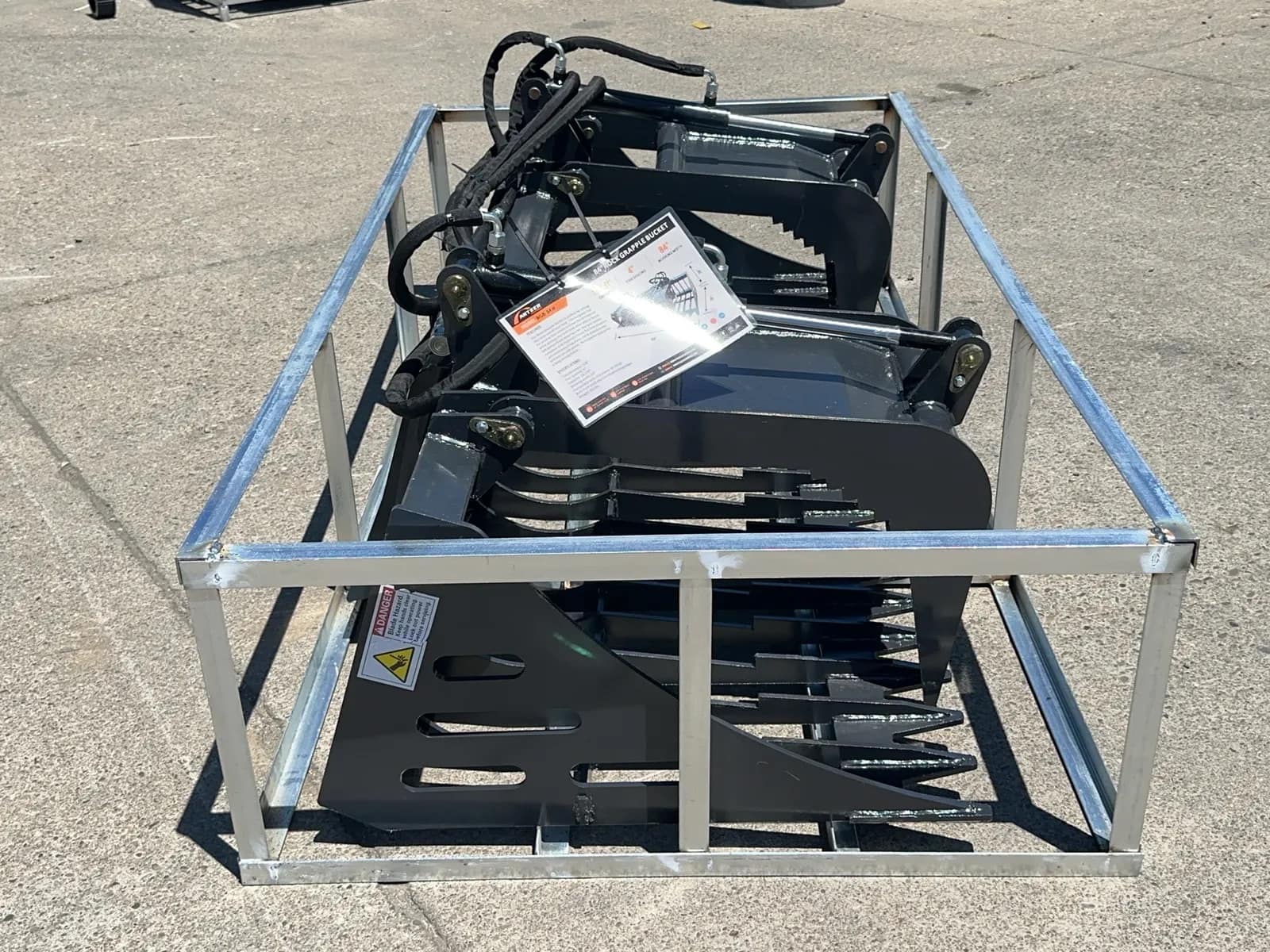 2026 Arteer RGB-84W 84" Rock Grapple Bucket (Unused), photo 5 of 13