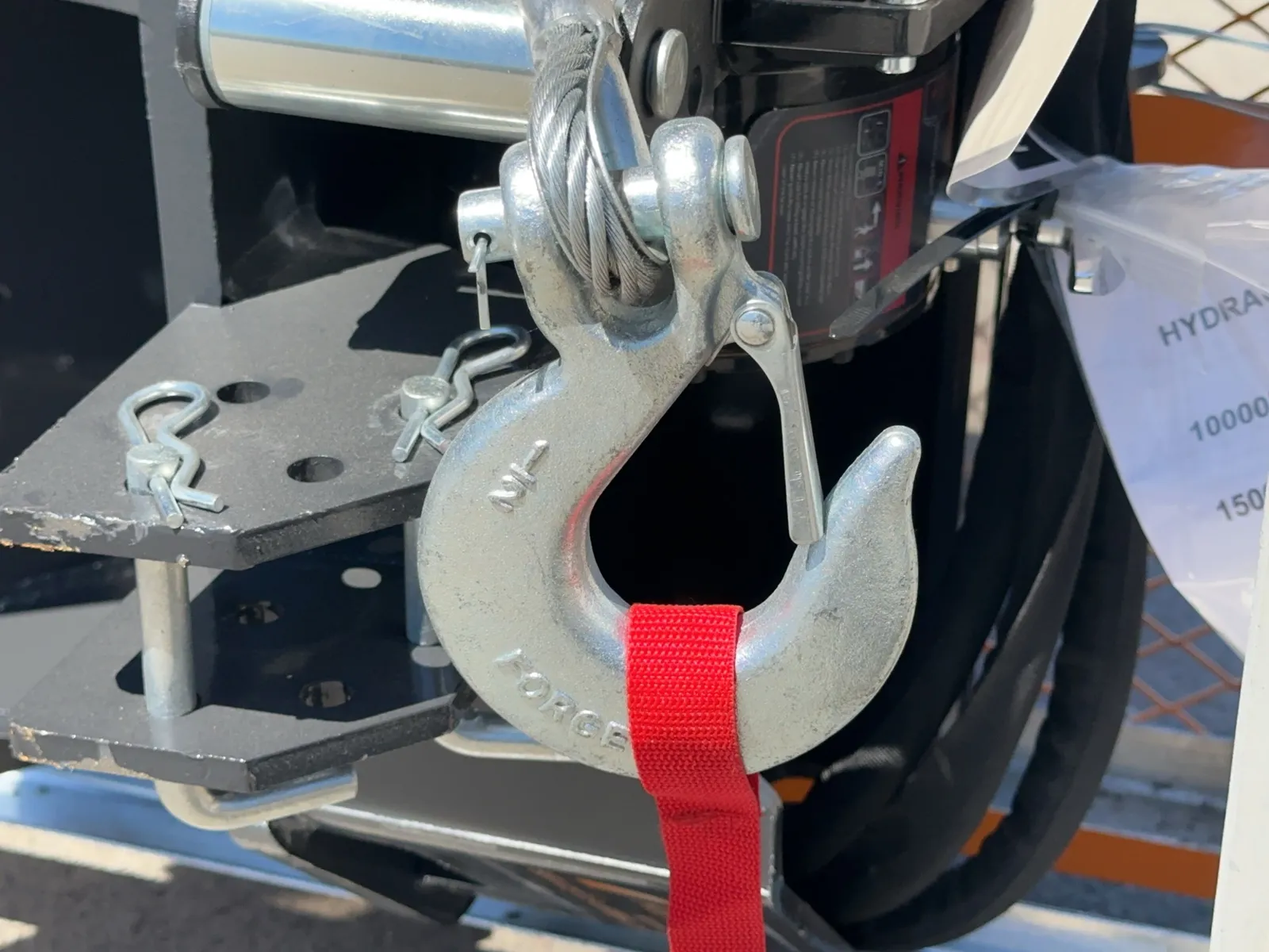 2026 Arteer SS-15000G 15000Lbs Skid Steer Hydraulic Logging Winch (Unused), photo 12 of 16