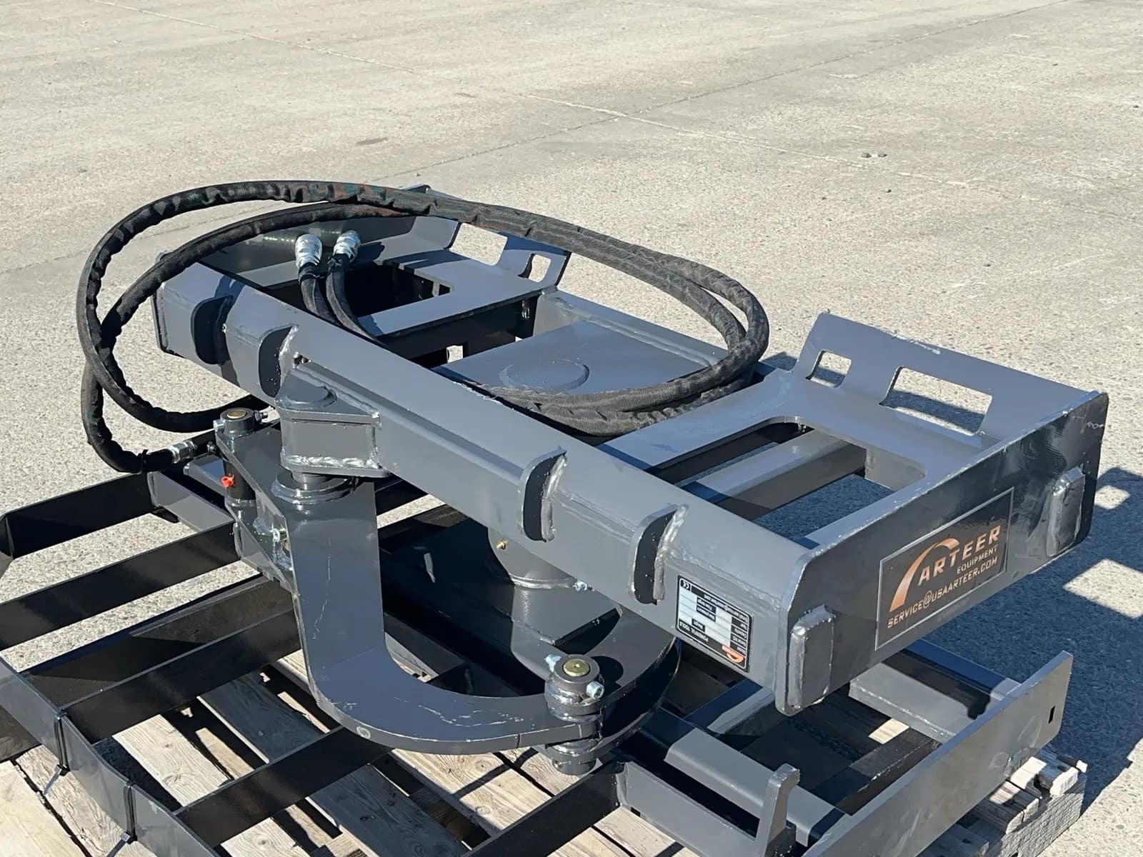 2026 Arteer RPT-42L Rotating Hydraulic Skid Steer Fork Attachment (Unused), photo 12 of 15