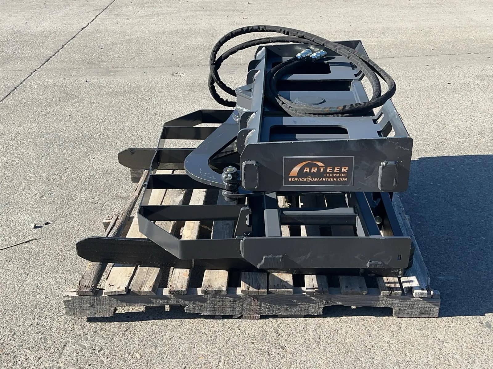 2026 Arteer RPT-42L Rotating Hydraulic Skid Steer Fork Attachment (Unused), photo 11 of 15