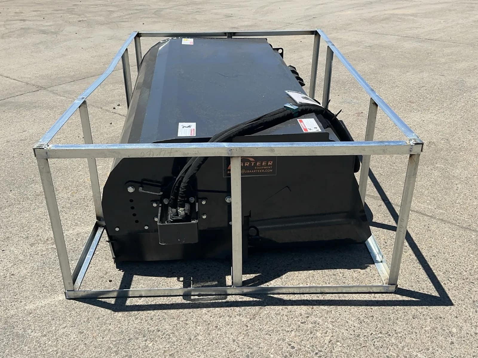 2026 Arteer SS-72W 72" Broom Skid Steer Sweeper (Unused), photo 9 of 12