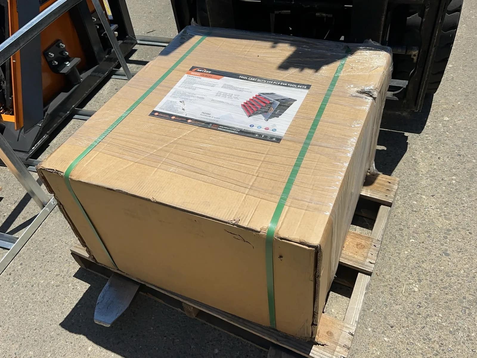 2026 Arteer JS-RC07 Tool Cart with 258 PCS EVA Tools Set (Unused), photo 4 of 4