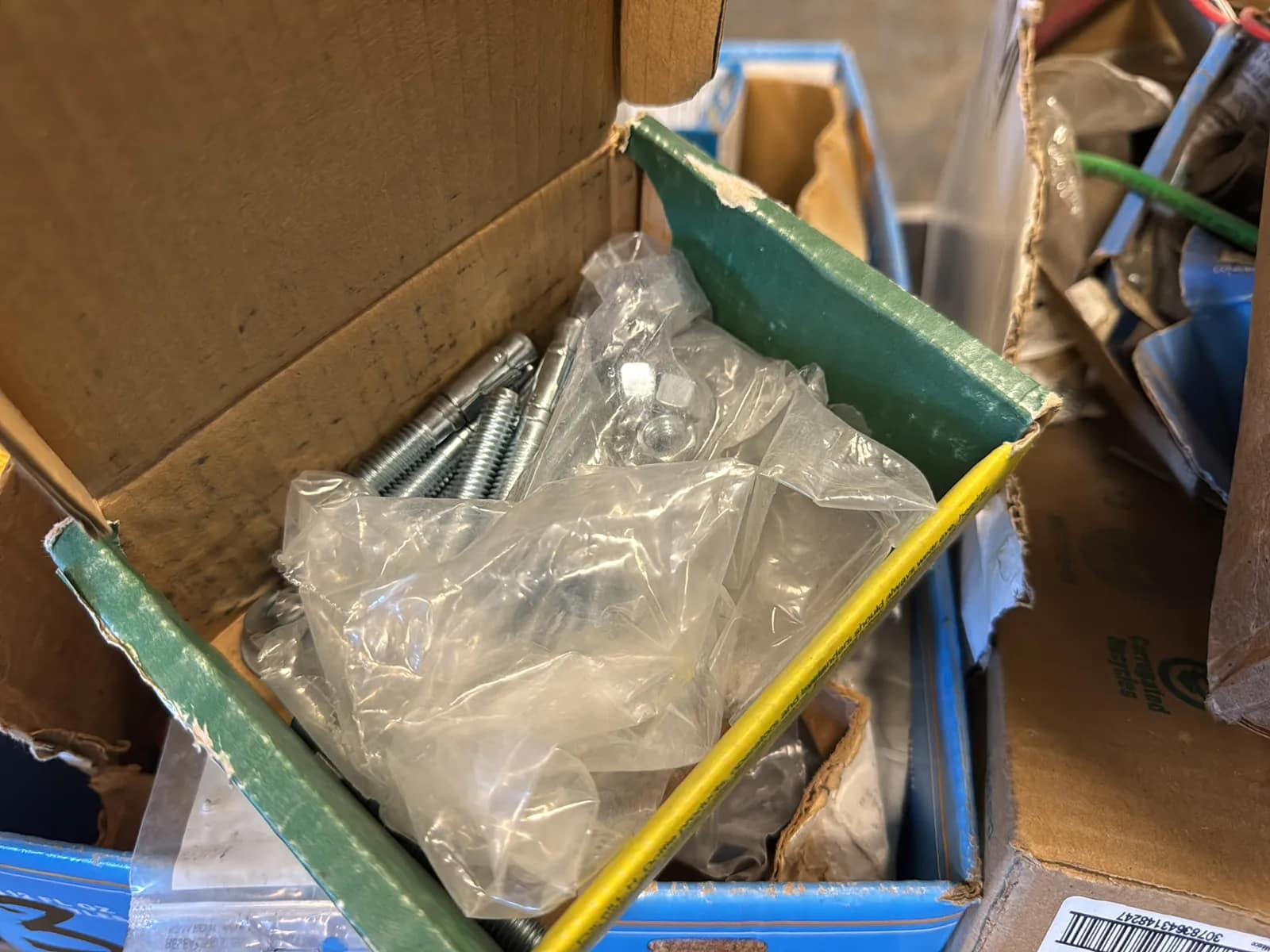 ULine Rolling Cart And Contents: Electrical Supply, Organizers, LED Strips, And Hardware., photo 13 of 13
