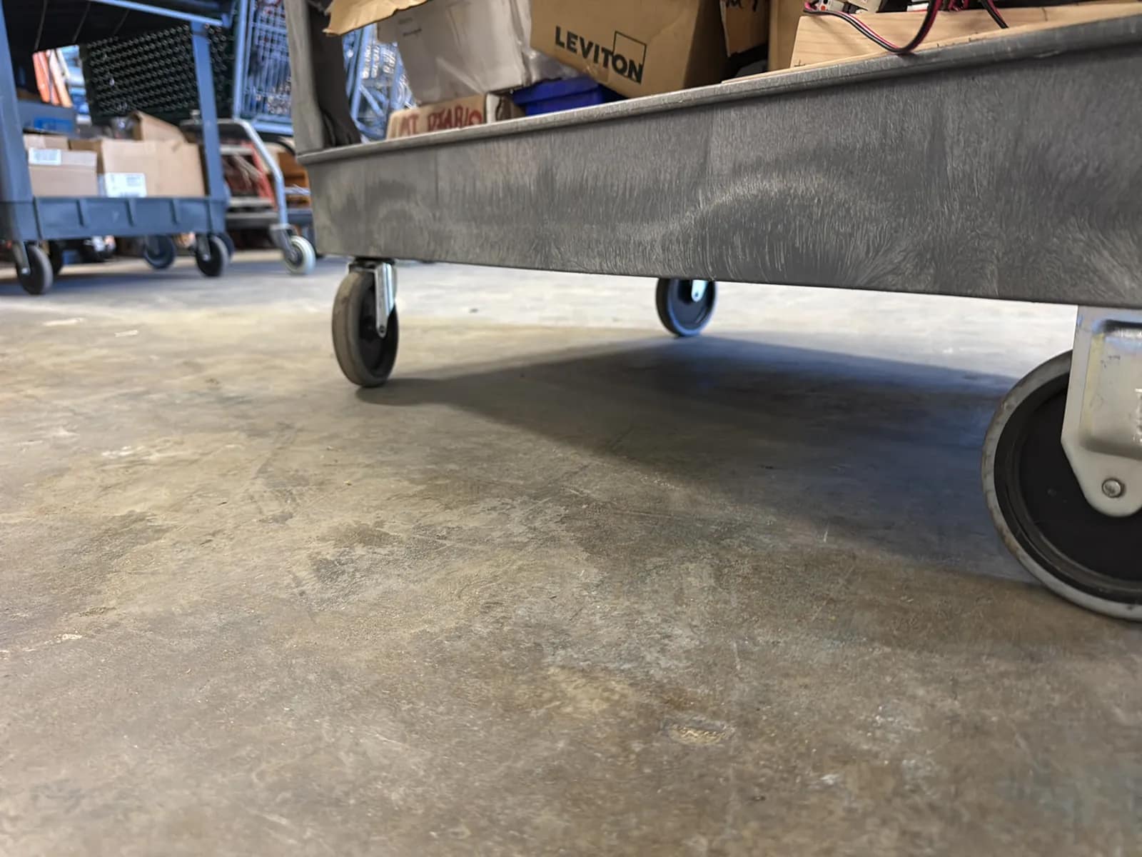 Rolling Cart And Contents; Metal Couplers, Lutron Switches, Cover Plates, Dimmable Drivers, And LED Strips., photo 6 of 18