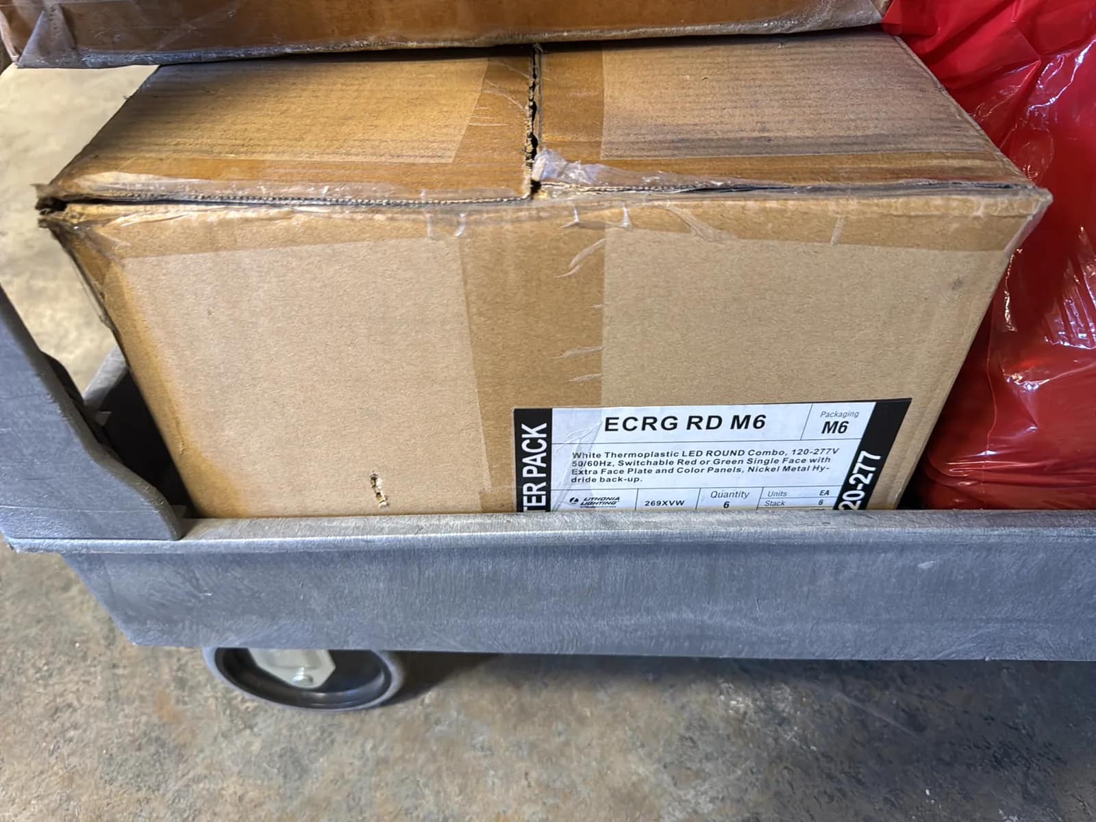 Rolling Cart And Contents; Metal Couplers, Lutron Switches, Cover Plates, Dimmable Drivers, And LED Strips., photo 8 of 18