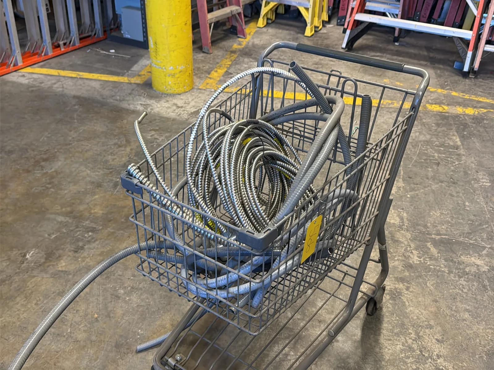 Cart And Contents: Conduit, photo 2 of 6